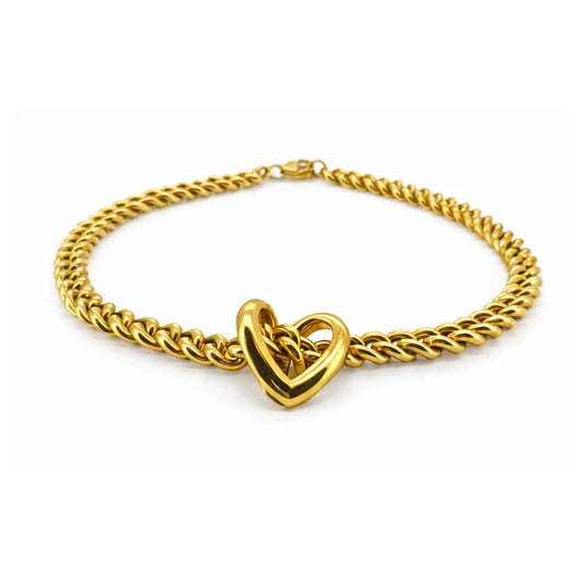 Collana Oro 18Kt con Cuore