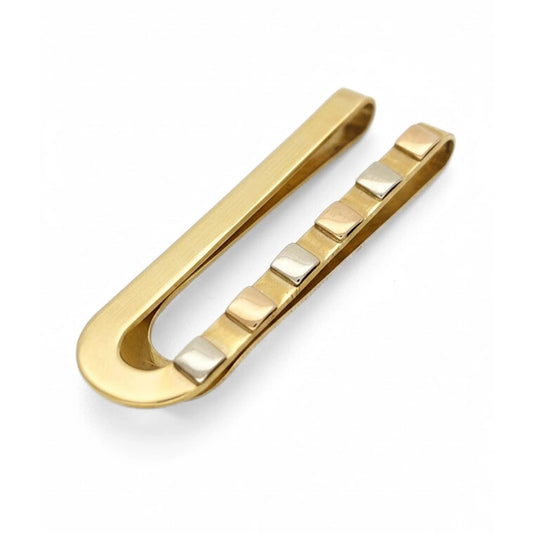 Fermasoldi Oro 18Kt Bicolore