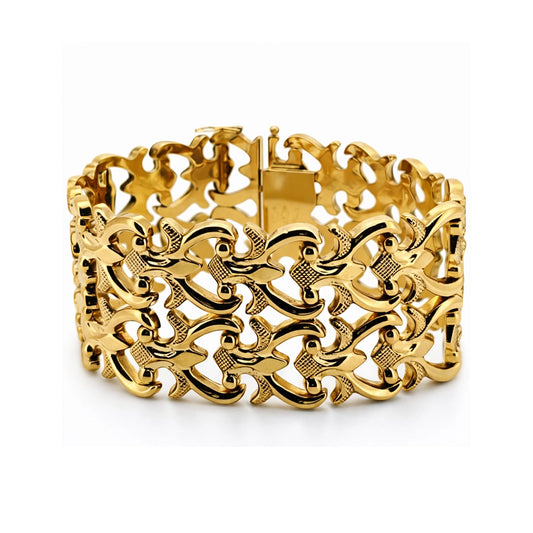 Bracciale Oro 18Kt Anni 1950