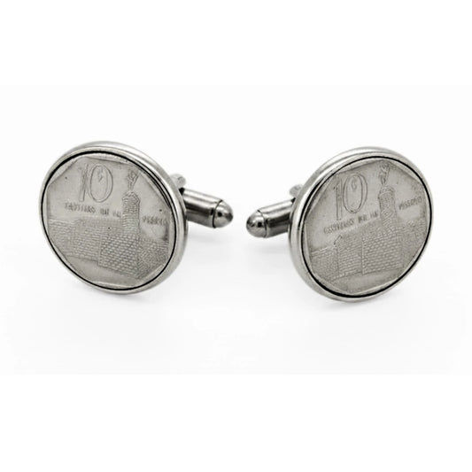 Gemelli Argento 925 con Moneta di Cuba
